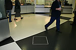 New virtually invisible floor access panel offers attractive and secure design
