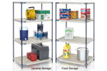 Nexelite Vented Plastic Shelving - Nexelon