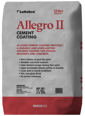 Parex USA Announces the Launch of Allegro II Parex USA Announces the Launch of Allegro II