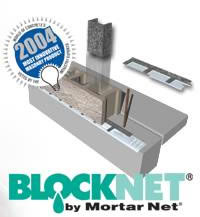 Protect single wythe concrete block walls