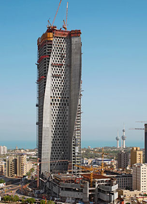 Recent Project by Nystrom: Al Hamra Tower, the tallest sculpted tower in the world