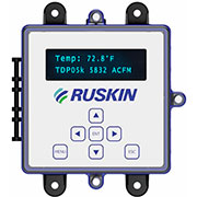 Ruskin® introduces TDP05K advanced thermal dispersion air measurement system measuring with industry-leading maximum 128 sensors