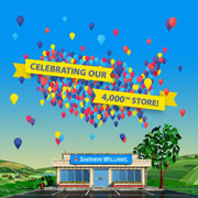 Sherwin-Williams Opens 4,000th Retail Store