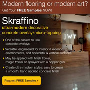 Skraffino from Duraamen: Modern flooring or modern art?