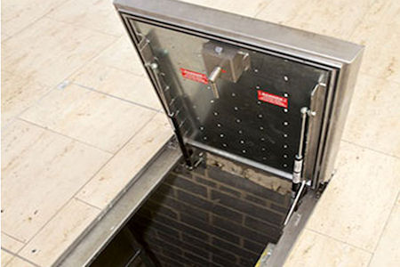 Stainless Steel Access Covers for Bluewater Shopping Center
