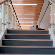Stainless Steel Nosings on Lobby Stair Cases at University of North Carolina
