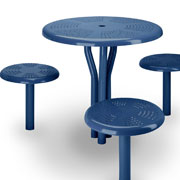 SteelsitesTM Collection: Bistro Tables and Seats from Victor Stanley