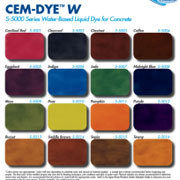 Super-Krete Products Introduces New Color Charts