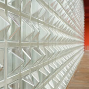 Textured Architectural Pattern Glass Block & Glass Bricks
