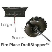 The Fireplace Draftstopper™ Fireplace Plug