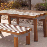 Thomas Steele Nakoma™ Table Set: A Modern touch to your outdoor dining area