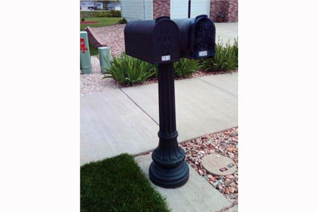 Traditional Style Mailboxes From TerraCast Traditional Style Mailboxes From TerraCast