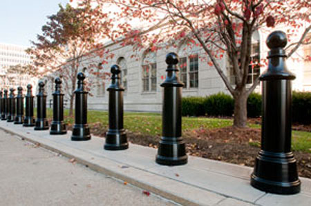 U.S. Federal Building Protected by Reliance Foundry Bollards U.S. Federal Building Protected by Reliance Foundry Bollards