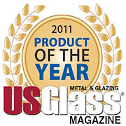 USGlass Magazine readers pick Vision Control�  louvers within Pilkington Pyrostop� glass from  Unicel and TGP as 2011 “Product of the Year”