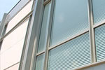 Vision Control� Mini - thinner louvered glazing solution for door applications