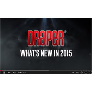 Whats New in 2015 for Draper Projection Screens and Related Products