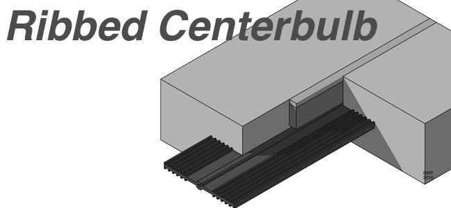 Ribbed Centerbulb Waterstop