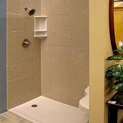 Solid Surface Shower Wall Panel & Base Kits