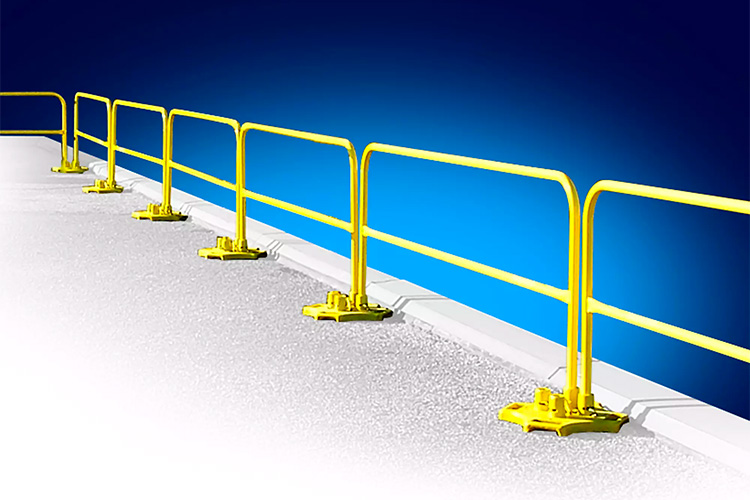 SafetyRail 2000 – Roof Fall Protection Guardrail