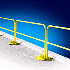 SafetyRail 2000 – Roof Fall Protection Guardrail