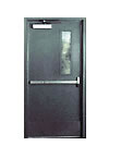 Bullet resistant hollow metal doors