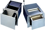 Bullet resistant transaction drawers