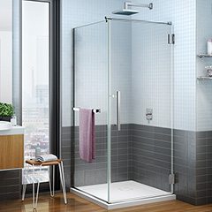 Contemporary Acrylic Shower Base & Pan Kits