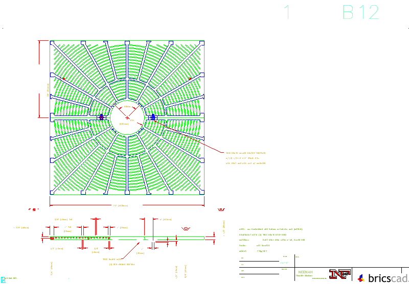 R-8716 Tree Grate 72 Square with 16 Dia. Tree Opening. AIA CAD Details--zipped into WinZip format files for faster downloading.