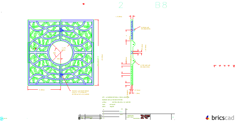 R-8730 Tree Grate 48 Square with 17 Dia. Tree Opening. AIA CAD Details--zipped into WinZip format files for faster downloading.