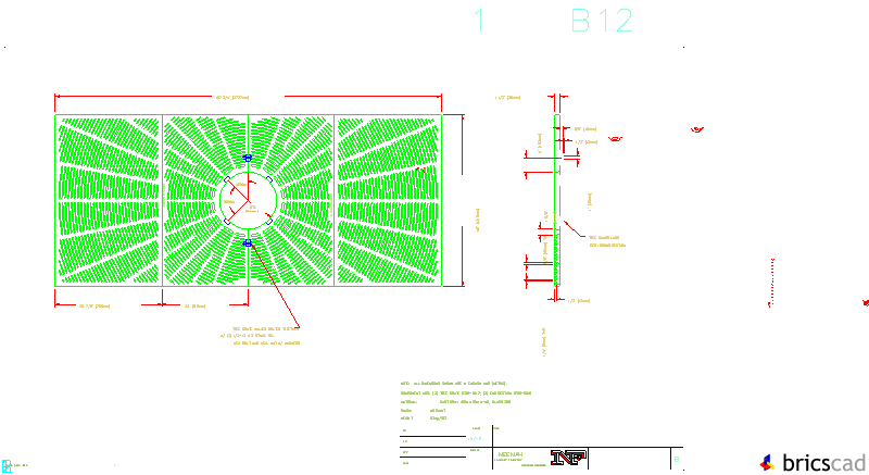 R-8813 Tree Grate 48 by 108 with 16 Dia. Tree Opening. AIA CAD Details--zipped into WinZip format files for faster downloading.