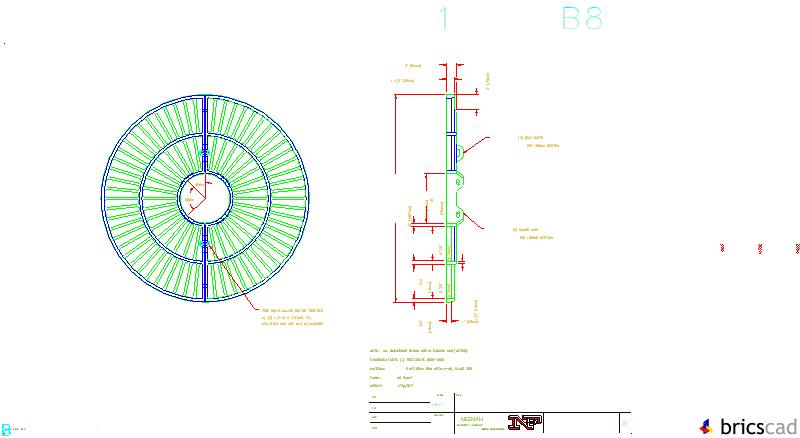 R-8829 Tree Grate 42 Dia. with 10 Dia. Tree Opening. AIA CAD Details--zipped into WinZip format files for faster downloading.