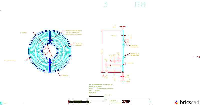 R-8834 Tree Grate 36 Dia. with 12 Dia. Tree Opening. AIA CAD Details--zipped into WinZip format files for faster downloading.