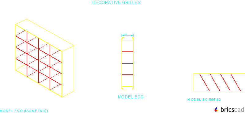 Grilles. AIA CAD Details--zipped into WinZip format files for faster downloading.