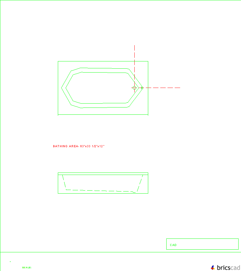 MODEL 7244 MERIDA  72x43 1/2x16 1/2. AIA CAD Details--zipped into WinZip format files for faster downloading.