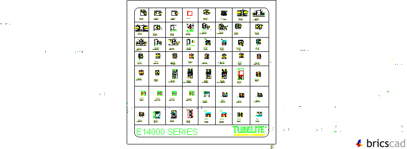 E 14000 Series. AIA CAD Details--zipped into WinZip format files for faster downloading.