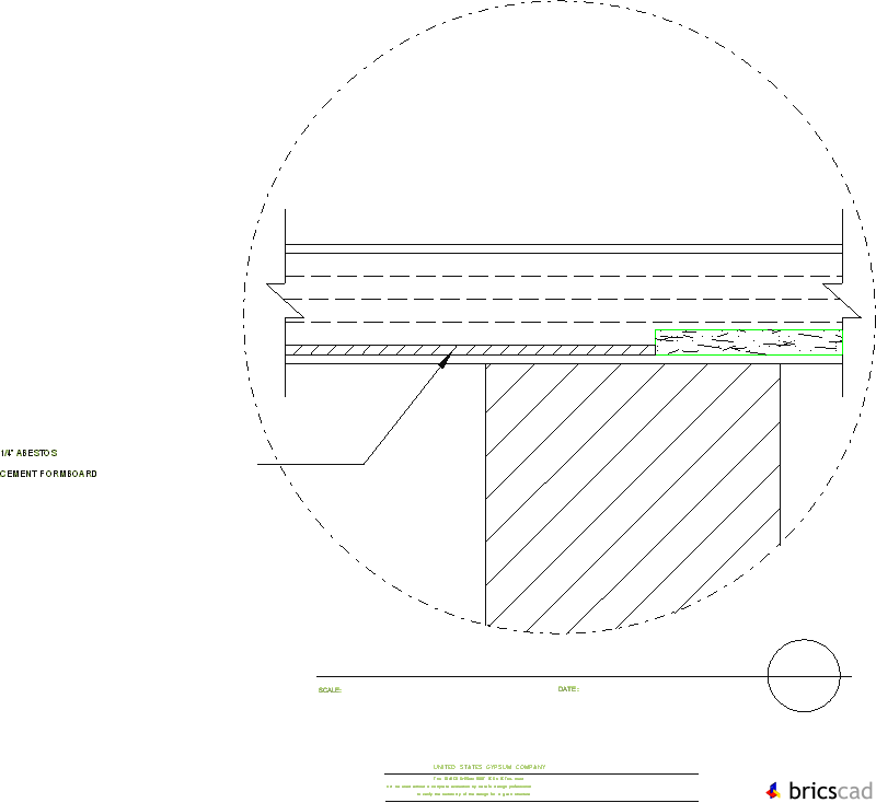 GPD204 - WALL DETAIL (APPLICATION OVER BEAMS/BAR JOISTS). AIA CAD Details--zipped into WinZip format files for faster downloading.