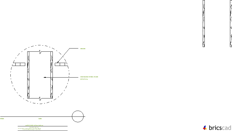 HOSP102 - WALL SECTION. AIA CAD Details--zipped into WinZip format files for faster downloading.