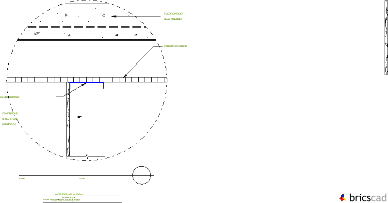 HOSP108 - PARTITION/CEILING INTERFACE. AIA CAD Details--zipped into WinZip format files for faster downloading.