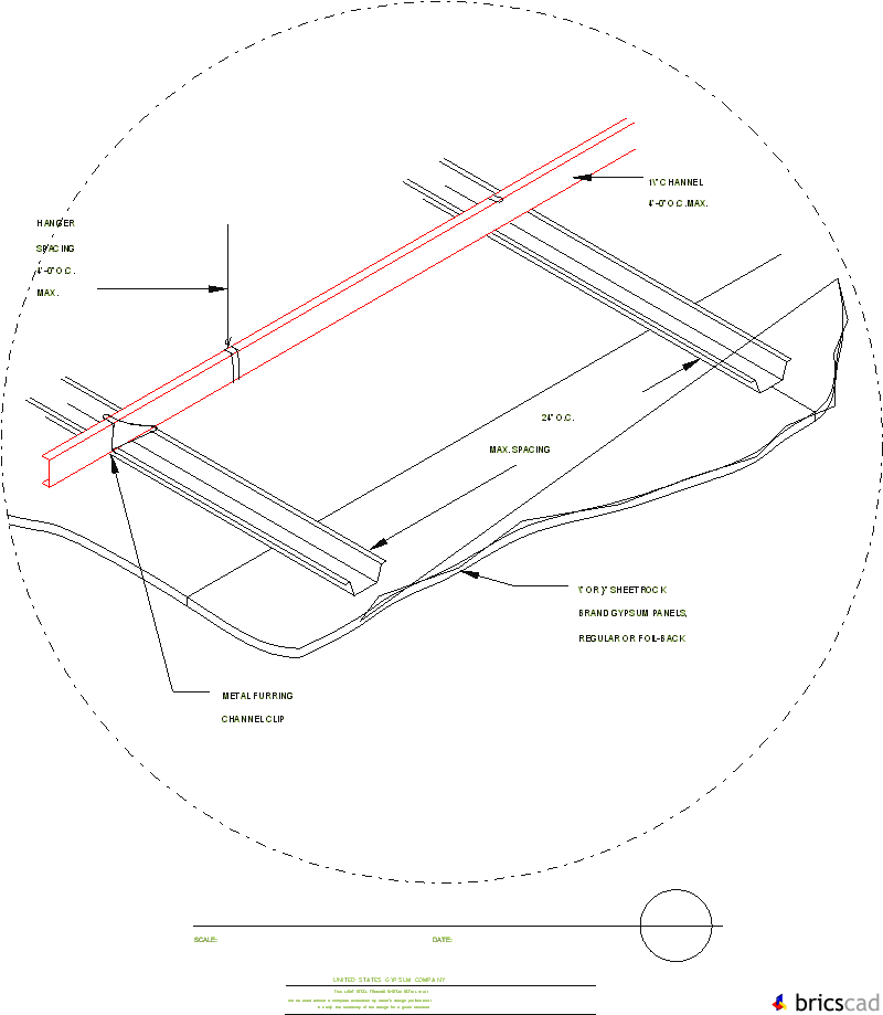 LSF103  - COLD ROLLED/DROPPED. AIA CAD Details--zipped into WinZip format files for faster downloading.