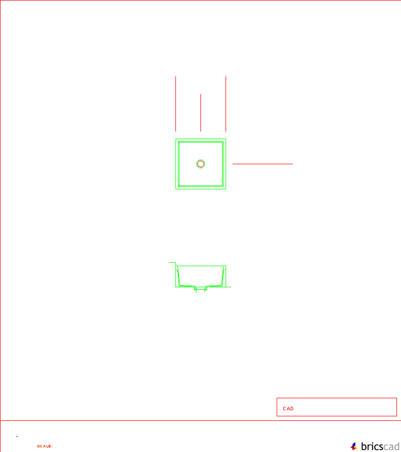 MOP RECEPTOR -  MOLDED. AIA CAD Details--zipped into WinZip format files for faster downloading.