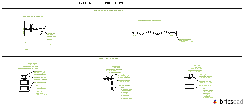 SIGNAT-4 Pocket installation. AIA CAD Details--zipped into WinZip format files for faster downloading.