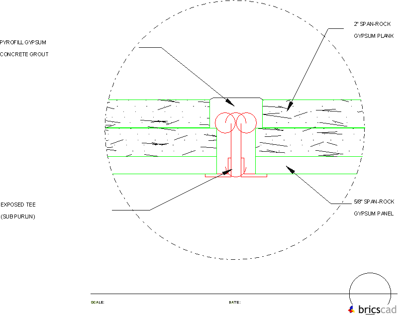 SR403 - ROOF/CEILING DETAIL. AIA CAD Details--zipped into WinZip format files for faster downloading.