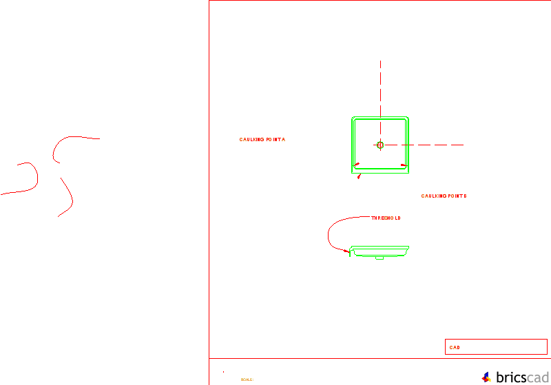 SHOWER RECEPTOR - RECESS MODELS. AIA CAD Details--zipped into WinZip format files for faster downloading.