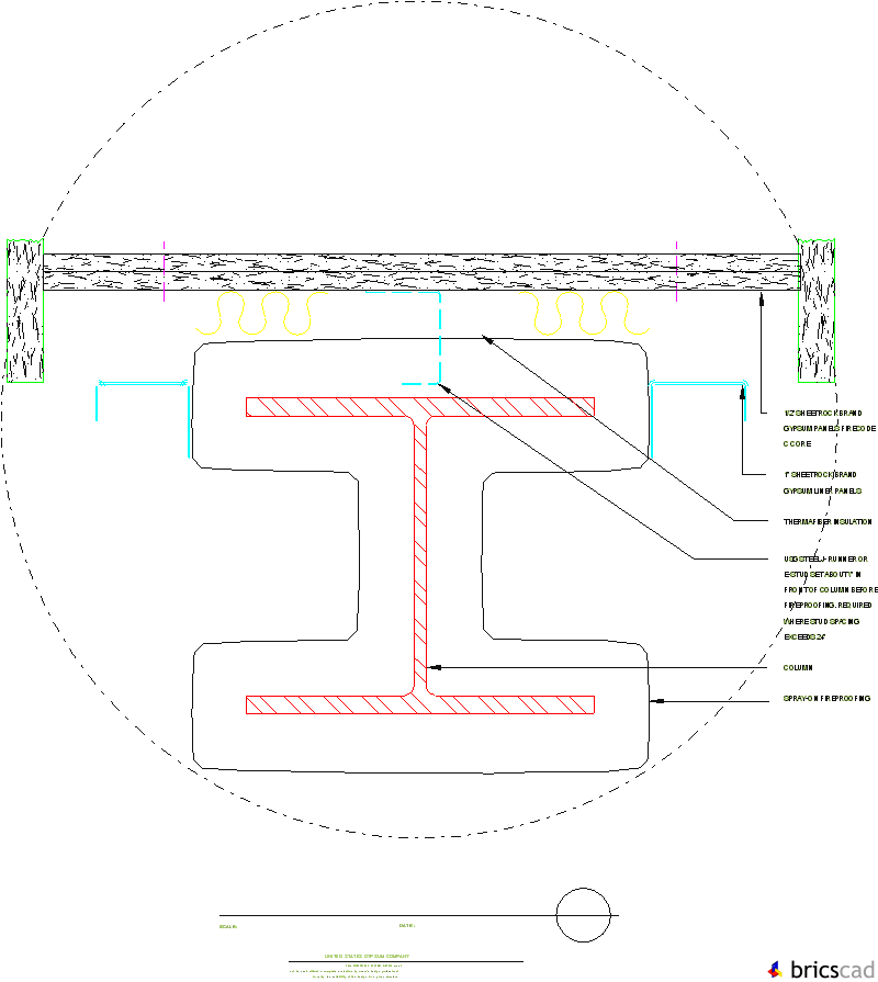 SW602  -  COLUMN BY PASS. AIA CAD Details--zipped into WinZip format files for faster downloading.