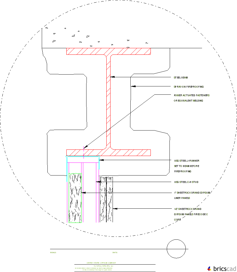 SW603  -  STEEL BEAM. AIA CAD Details--zipped into WinZip format files for faster downloading.