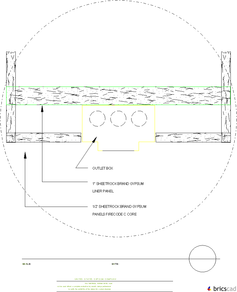 SW703  -  OUTLET BOX. AIA CAD Details--zipped into WinZip format files for faster downloading.