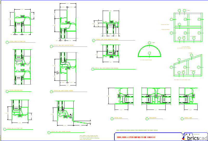 5500 Fixed. AIA CAD Details--zipped into WinZip format files for faster downloading.