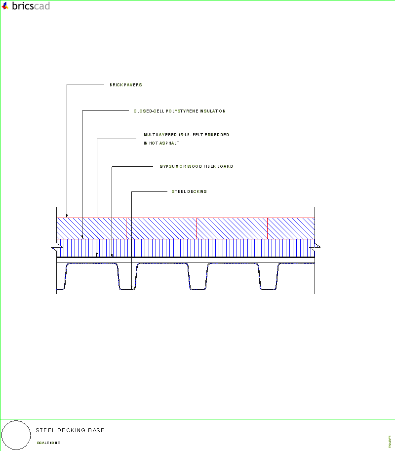 Steel Decking Base. AIA CAD Details--zipped into WinZip format files for faster downloading.