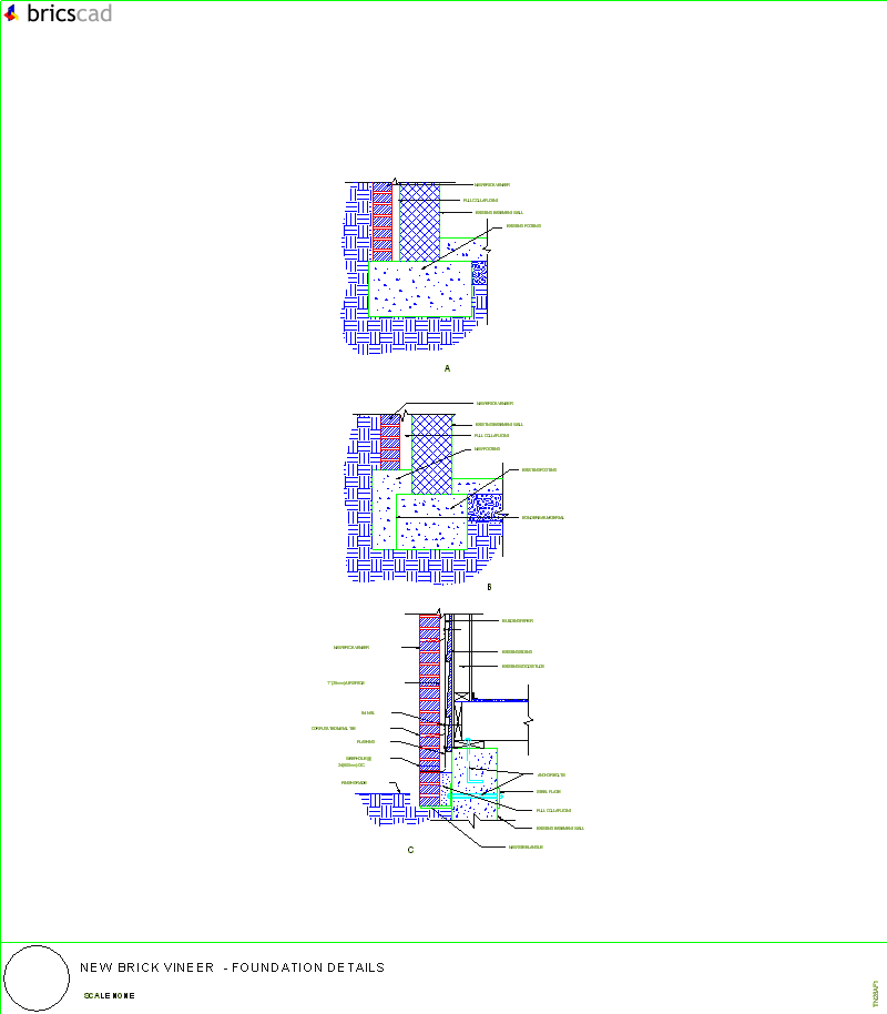 Typical Foundation Details. AIA CAD Details--zipped into WinZip format files for faster downloading.