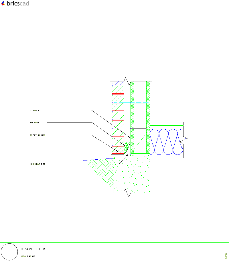 Gravel Beds. AIA CAD Details--zipped into WinZip format files for faster downloading.